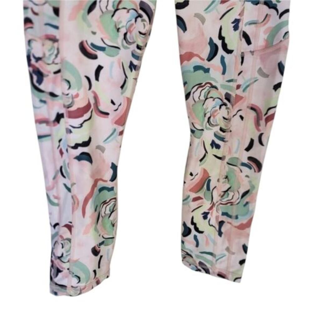 Athleta Women's Ultimate Stash II Capri color Elegance Floral Orchid Plus 3X New - Picture 9 of 16